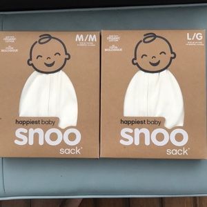 Snoo sleep sacks size medium and large lot of 2